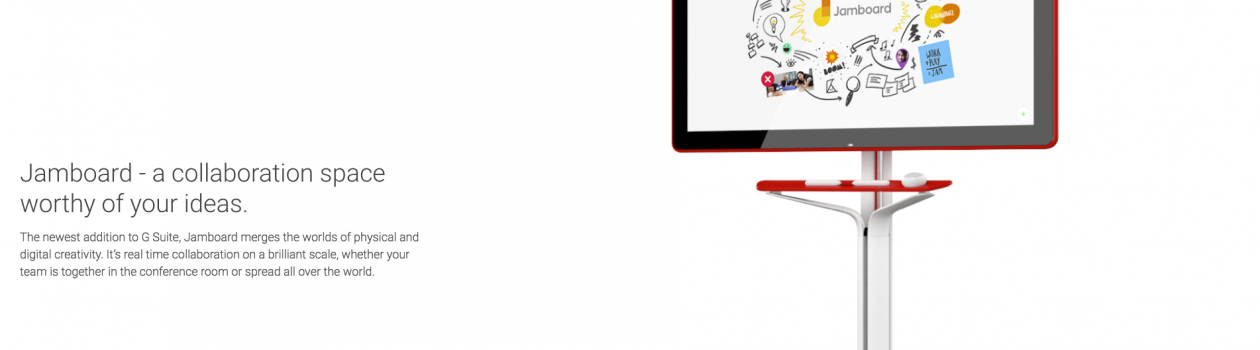 Google Jamboard is an exciting step into our future.